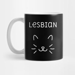 Lesbian Cat Mug